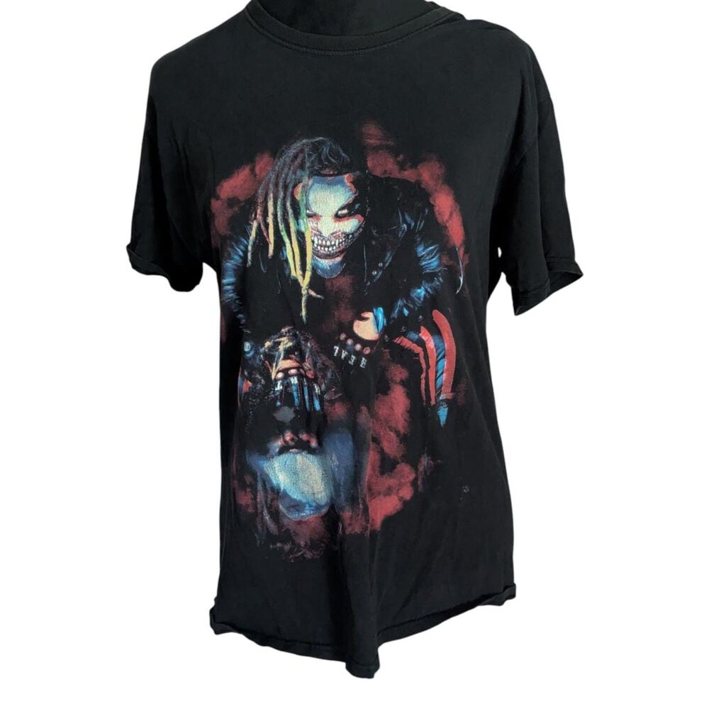 Official WWE Bray Wyatt "The Fiend" Graphic Tee Black Men's Size M